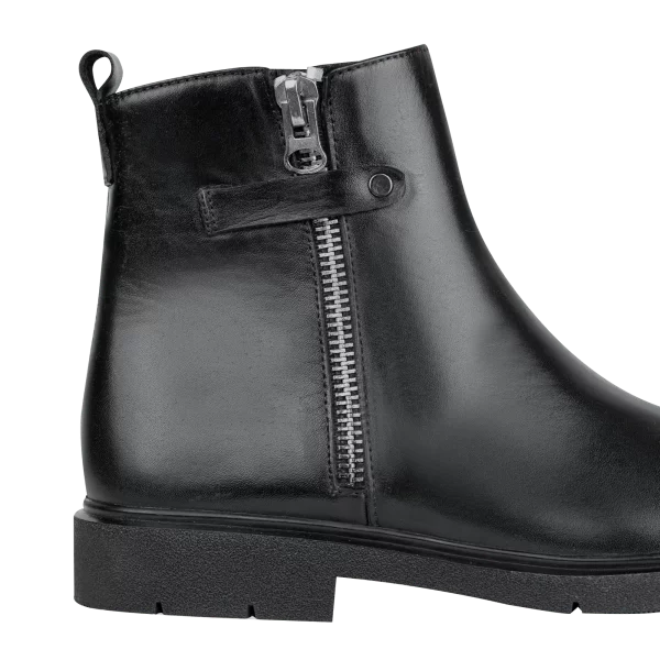ralph: boots homme cuir noir