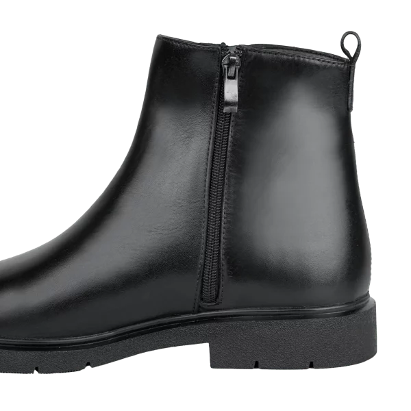 ralph: boots homme cuir noir